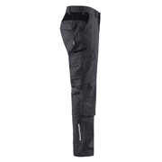 Blaklader 1448 Industry Stretch Kneepad Trousers Mid Grey/Black - KNEE PAD TROUSERS