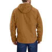 Carhartt 104392 Relaxed Fit Washed Duck Sherpa Lined Jacket - JACKETS & COATS