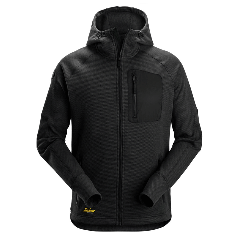 Snickers 8041 FlexiWork, Fleece Hoodie Various Colours - FLEECE CLOTHING