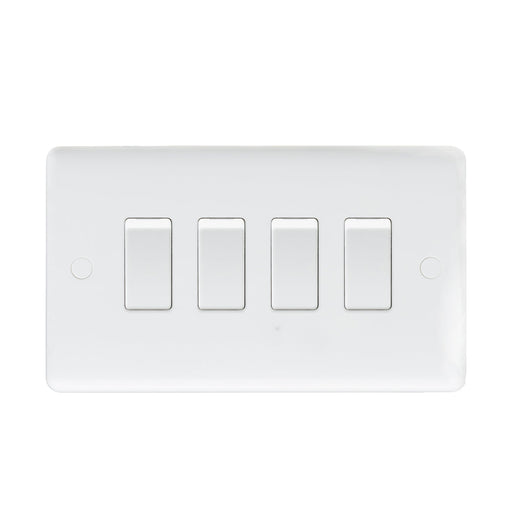 Caradok 4G 2Way 10A Switch - Caradok - The Classics - White Plastic
