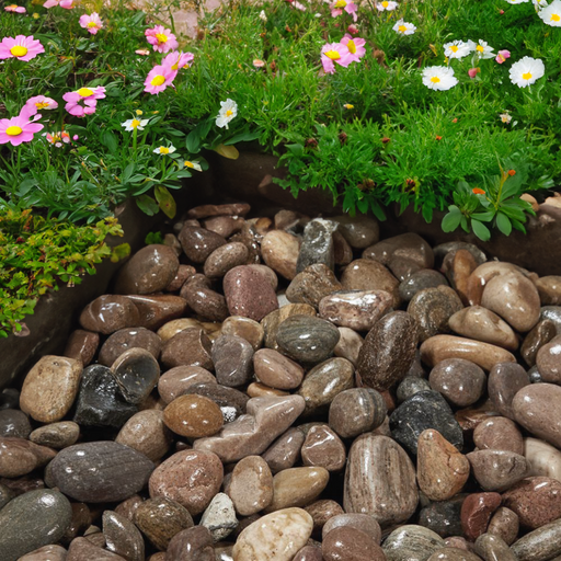 50-80mm Beach Cobbles - Home & Garden > Lawn & Garden > Gardening Gravel