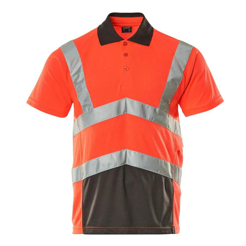 Mascot SAFE YOUNG 50117 Anadia Hi-Vis Polo Shirt - HI-VIS T-SHIRTS