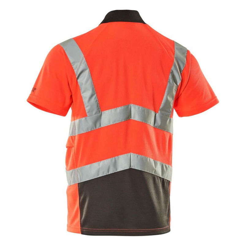 Mascot SAFE YOUNG 50117 Anadia Hi-Vis Polo Shirt - HI-VIS T-SHIRTS
