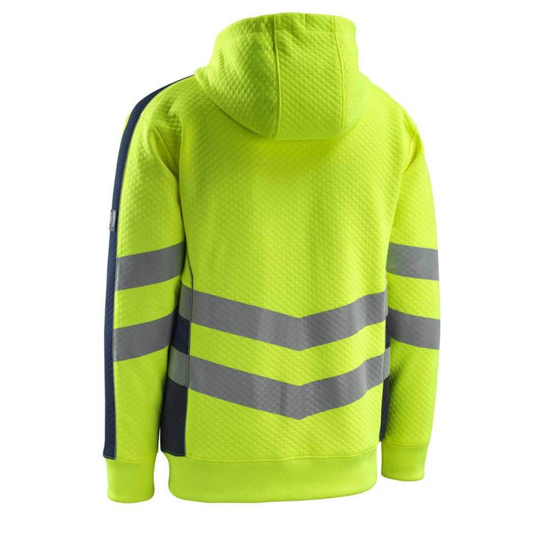 Mascot SAFE SUPREME 50138 Corby Hi-Vis Hoodie with Zipper - HI-VIS SWEATSHIRTS & HOODIES