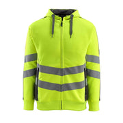 Mascot SAFE SUPREME 50138 Corby Hi-Vis Hoodie with Zipper - HI-VIS SWEATSHIRTS & HOODIES