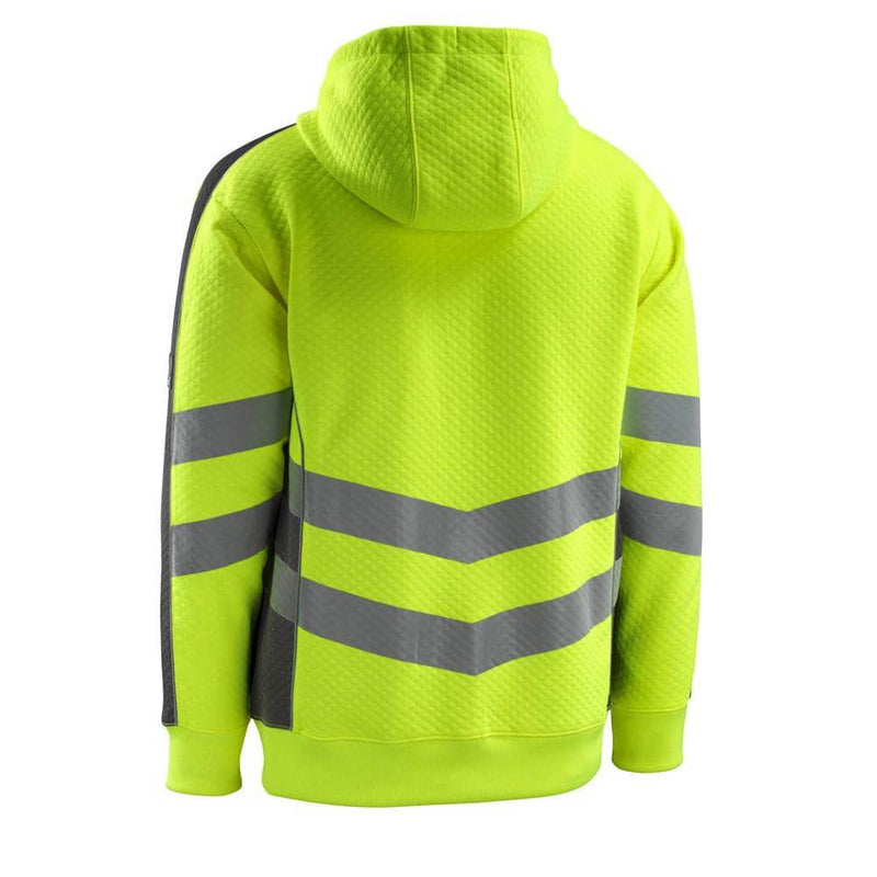 Mascot SAFE SUPREME 50138 Corby Hi-Vis Hoodie with Zipper - HI-VIS SWEATSHIRTS & HOODIES