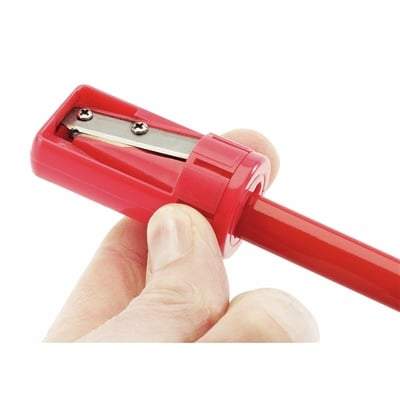 Carpenter's Pencil And Sharpener Set