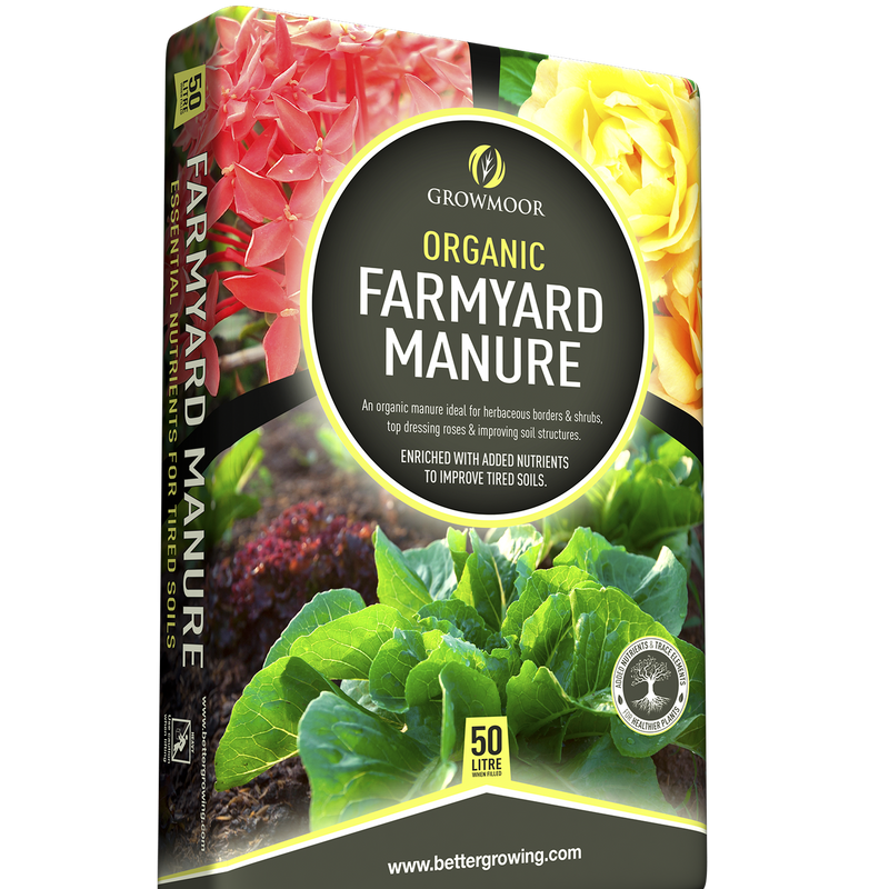 Organic Farm Yard Manure 2 x 50L Bags -