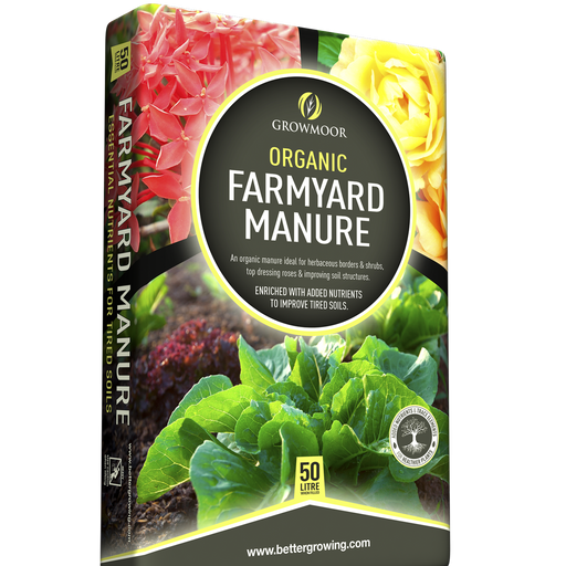 Organic Farm Yard Manure 2 x 50L Bags -