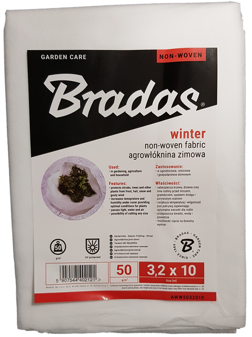 50g Non-Woven Frost Protect Fleece 3.2m x 10m - Home & Garden > Lawn & Garden > Gardening > Landscape Fabric Garden tools & Accesories