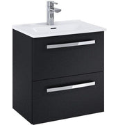 Aquatrend - 2 Drawer Wall Hung Base Unit & Basin - All Colours - Bathrooms