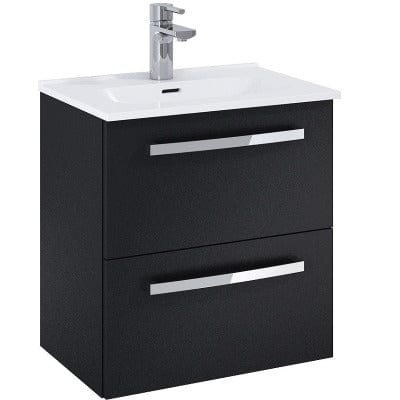 Aquatrend - 2 Drawer Wall Hung Base Unit & Basin - All Colours - Bathrooms