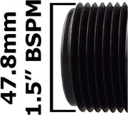 Pond Straight Connector 1.5" BSPM - 40mm - Home & Garden > Decor > Fountains & Ponds > Fountain & Pond Accessories POND