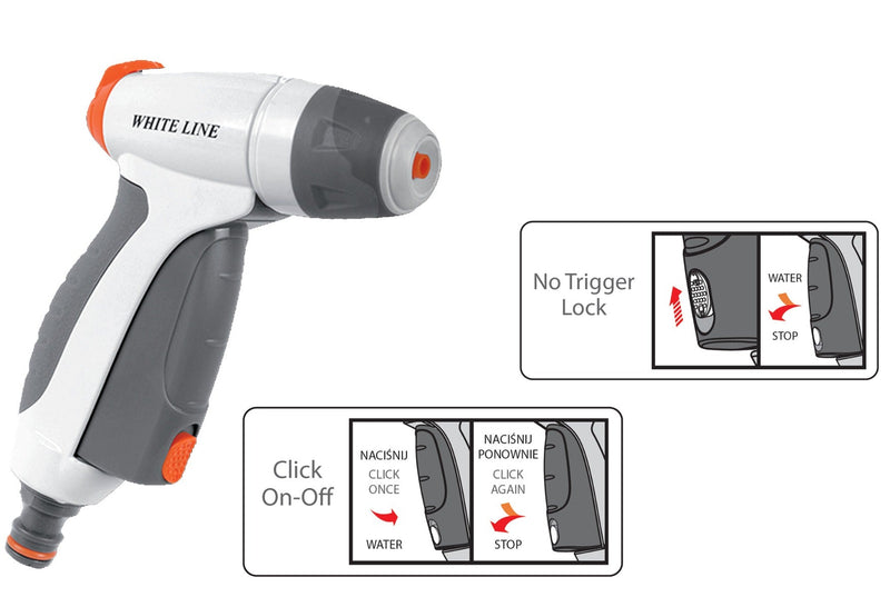 Hose Gun Water Sprayer EN51M - Home & Garden > Lawn & Garden > Watering & Irrigation > Garden Hose Spray Nozzles Garden watering