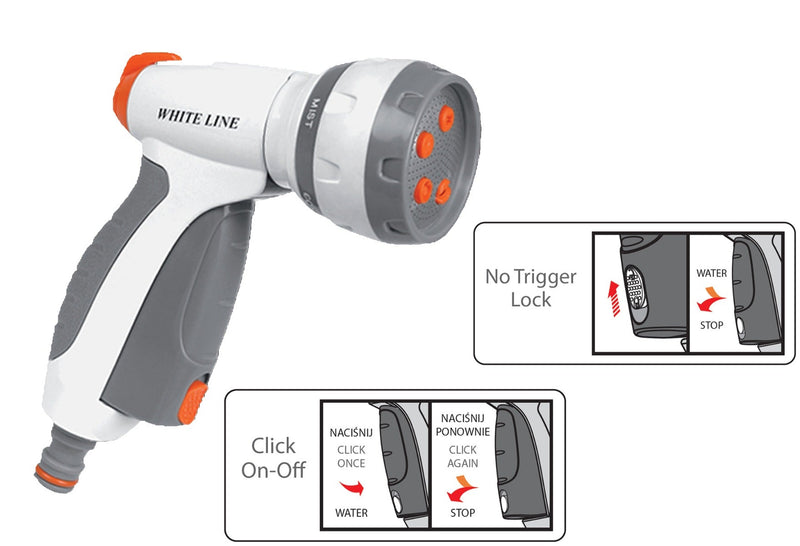 Hose Gun Water Sprayer EN52M - Home & Garden > Lawn & Garden > Watering & Irrigation > Garden Hose Spray Nozzles Garden watering