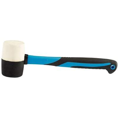 Rubber Head Mallet With Fibreglass Shaft (450g/16oz)