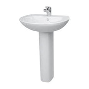 Vetta 550mm Basin and Pedestal Pack - Bathrooms