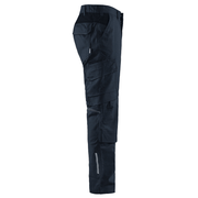 Blaklader 1448 Industry Stretch Kneepad Trousers Dark Navy/Black - KNEE PAD TROUSERS