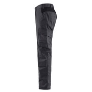 Blaklader 1448 Industry Stretch Kneepad Trousers Mid Grey/Black - KNEE PAD TROUSERS