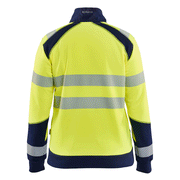 Blaklader 3508 Women's Hi-Vis Full Zip Sweatshirt - WOMENS HI-VIS CLOTHING