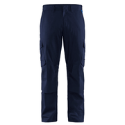 Blaklader 1448 Industry Stretch Kneepad Trousers Navy Blue/Cornflower Blue - KNEE PAD TROUSERS