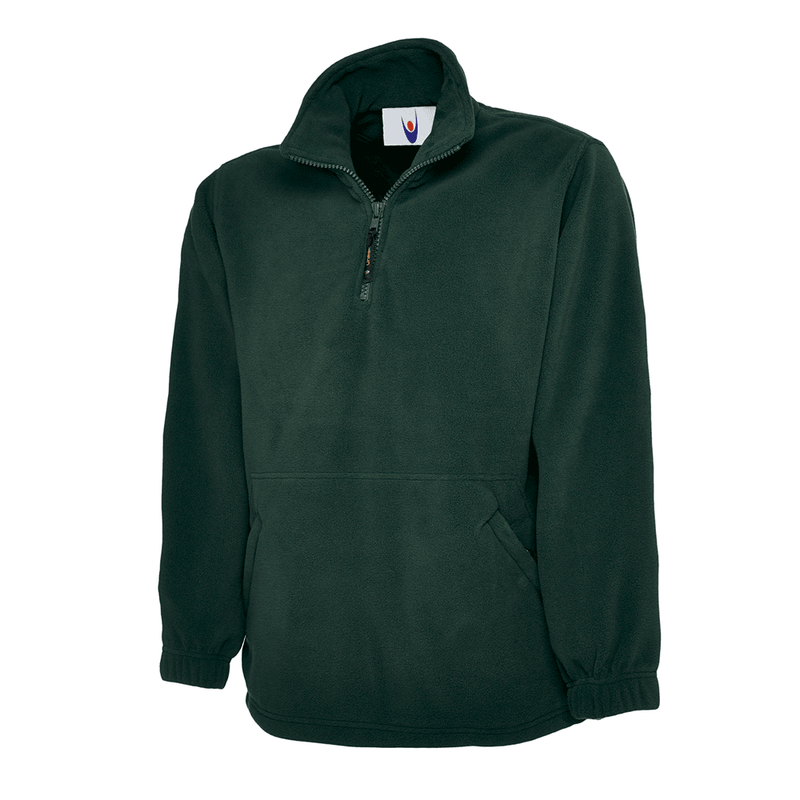 Uneek UC602 Classic 1/4 Zip Fleece Jacket - PLAIN FLEECES