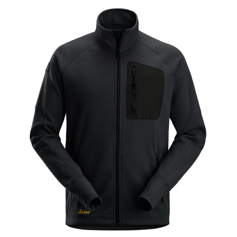 Snickers 8042 FlexiWork, Fleece Work Jacket Various Colours - FLEECE CLOTHING