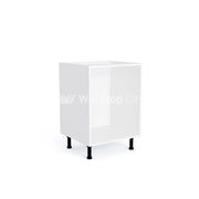 600mm Kitchen Drawer Cabinet White -