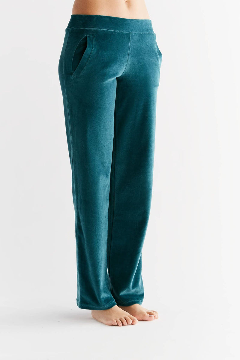 Organic Cotton Womens Comfy Soft Fleece Straight Cut Work Sweatpants Trousers Sizes S to XL - Sustainable Workwear Range