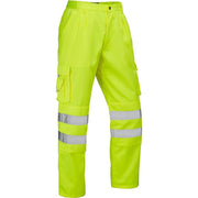 Standsafe HV023 Hi-Vis Yellow Work Trousers - HI-VIS TROUSERS