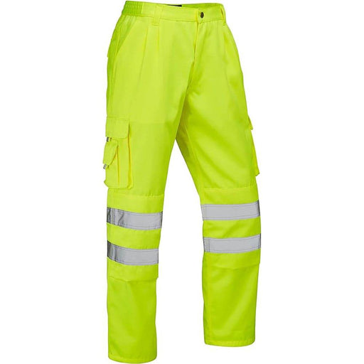 Standsafe HV023 Hi-Vis Yellow Work Trousers - HI-VIS TROUSERS