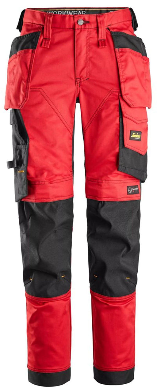 Snickers 6247 Chilli AllroundWork Women's Stretch Trousers Holster Pockets - Apparel & Accessories > Clothing > Uniforms > Contractor Pants & Coveralls WOMENS TROUSERS