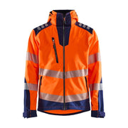 Blaklader 4491 Waterproof Hi-Vis Softshell Jacket - HI-VIS JACKETS & COATS