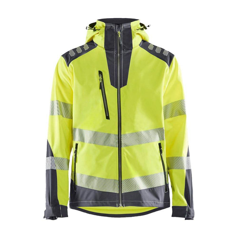 Blaklader 4491 Waterproof Hi-Vis Softshell Jacket - HI-VIS JACKETS & COATS