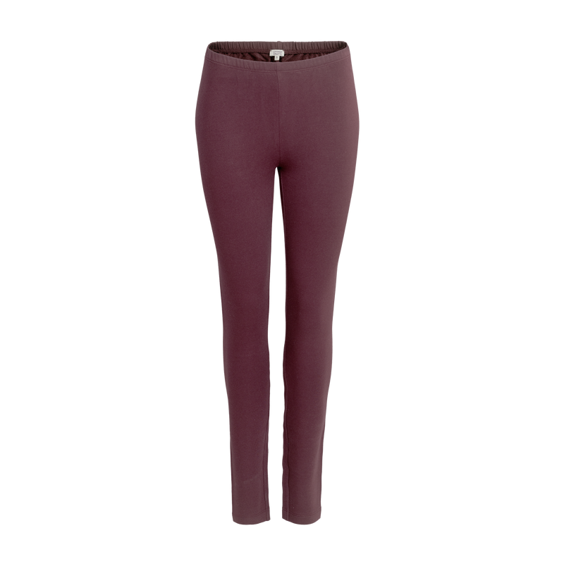 Organic Stretch Fleece Leggings: Womens