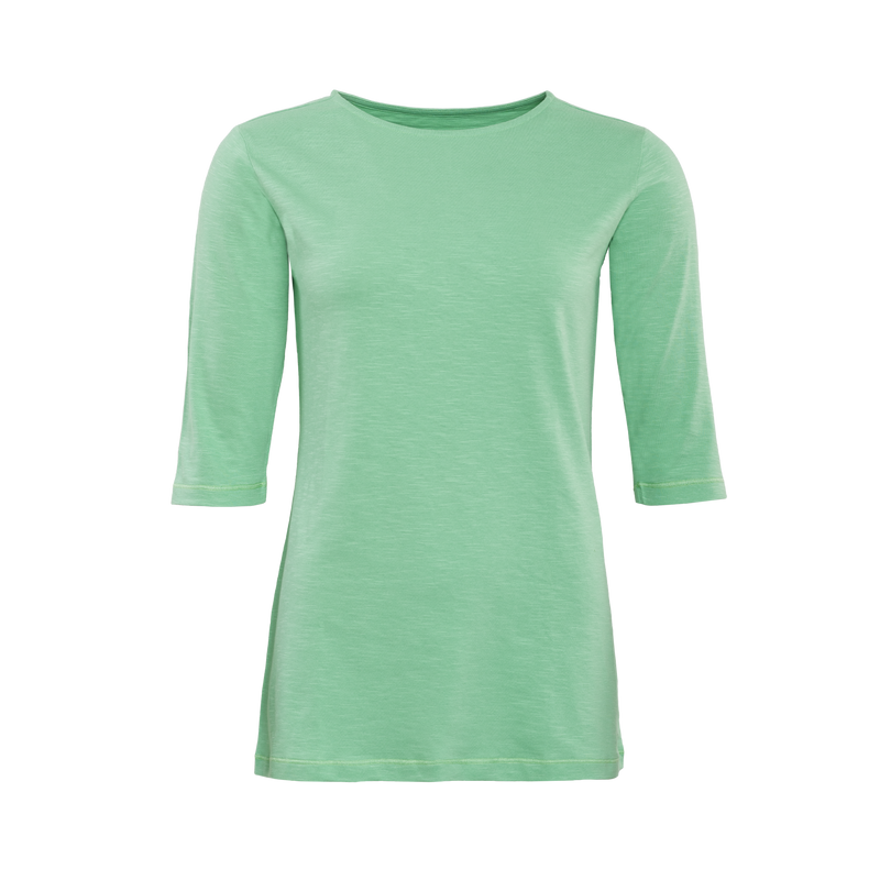 Organic Cotton Women 3/4 Sleeve Work T-shirt Sizes XS to XL - Sustainable Workwear Range