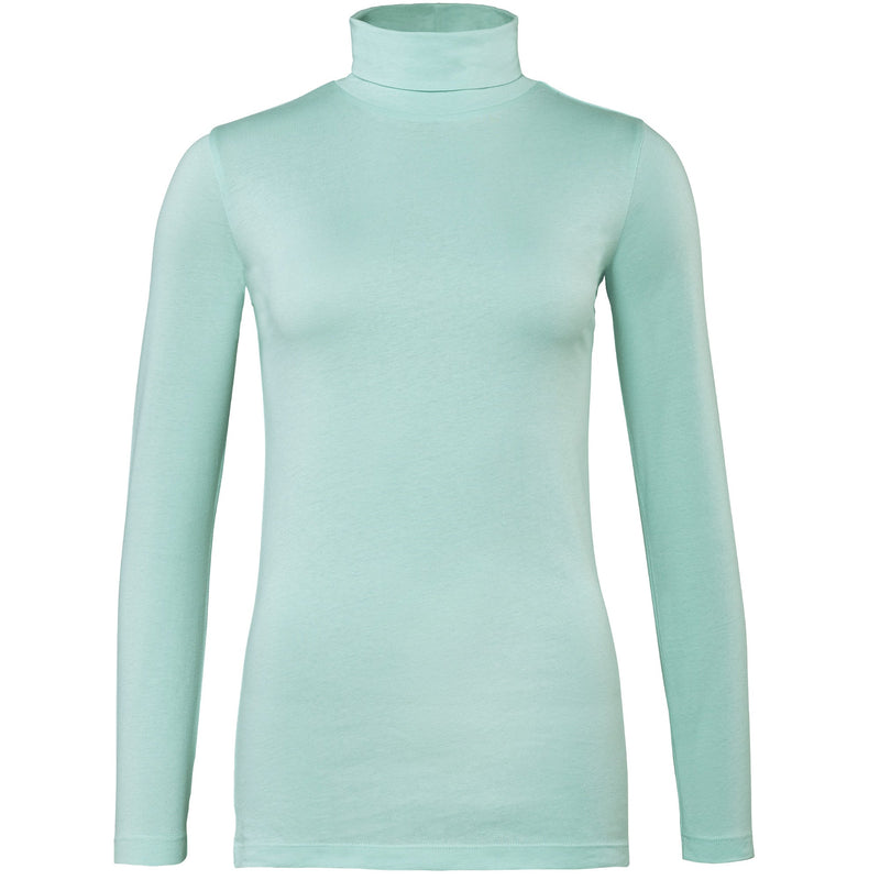 Organic Cotton Turtleneck T-shirt: Womens