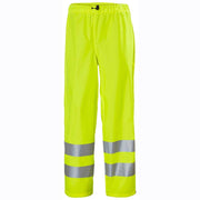 Helly Hansen 70460 Alta Hi-Vis Waterproof Rain Pant Trouser - WATERPROOF TROUSERS
