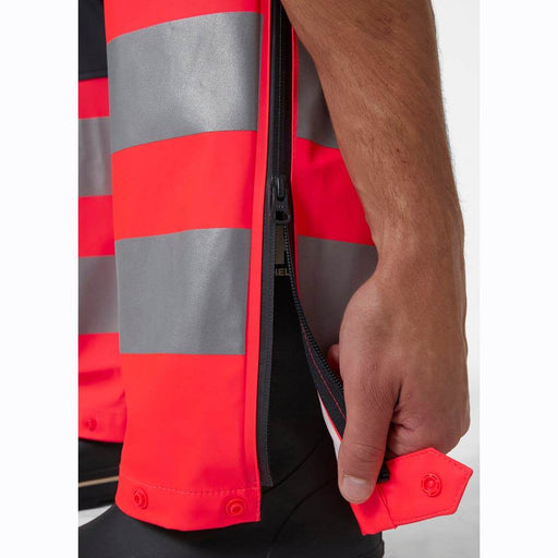 Helly Hansen 70497 Alna 2.0 Hi-Vis Waterproof Rain Pant Trouser - HI-VIS TROUSERS