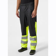 Helly Hansen 70497 Alna 2.0 Hi-Vis Waterproof Rain Pant Trouser - HI-VIS TROUSERS
