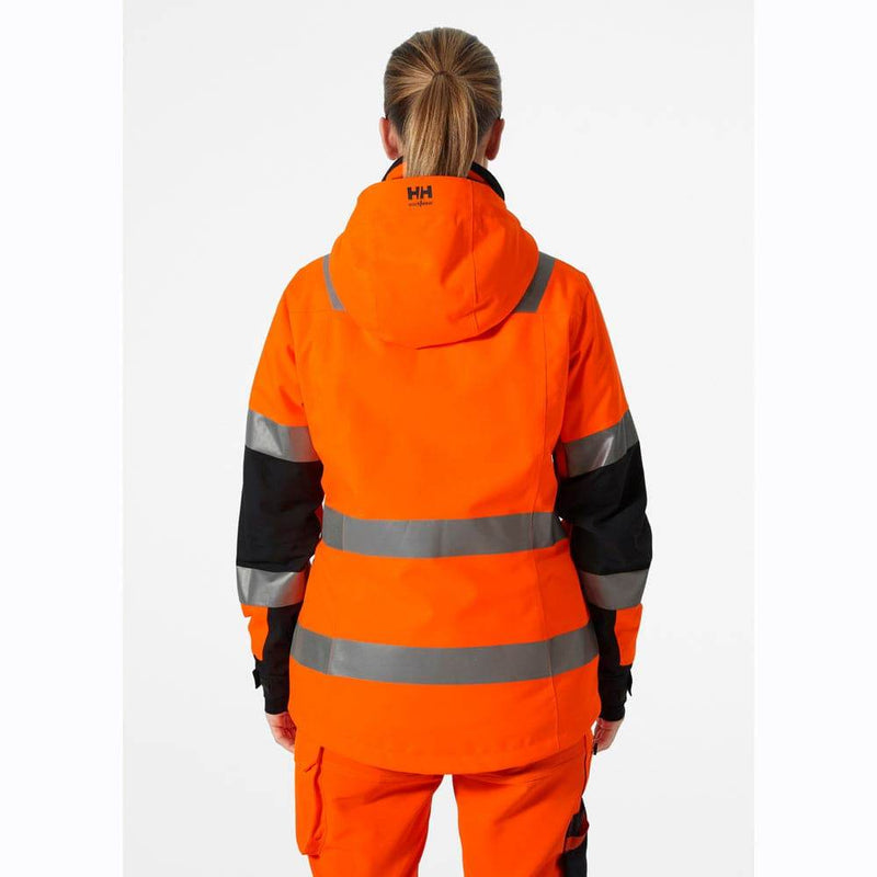 Helly Hansen 71398 Women's Luna Hi-Vis Winter Insulated Jacket - WOMENS HI-VIS CLOTHING