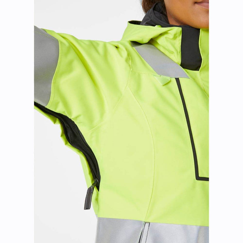 Helly Hansen 71398 Women's Luna Hi-Vis Winter Insulated Jacket - WOMENS HI-VIS CLOTHING