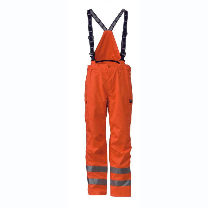 Helly Hansen 71431 Rothenburg 3 Waterproof Hi-Vis Pant Bib and Brace - HI-VIS TROUSERS