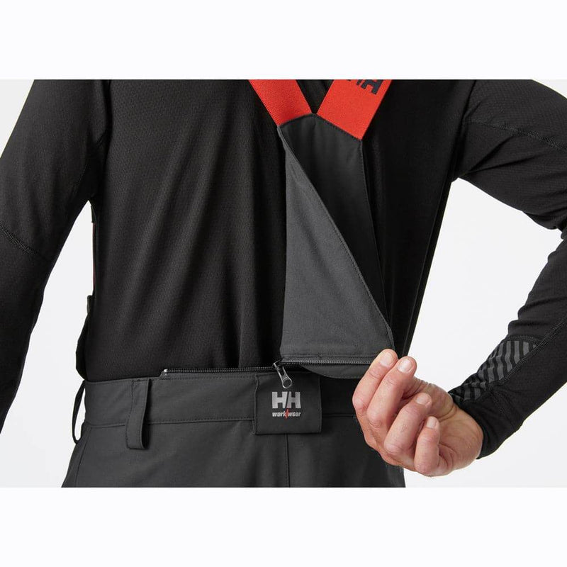 Helly Hansen 71490 Alna 2.0 Hi-Vis Waterproof Winter Insulated Bib & Brace Trouser Pant - WATERPROOF TROUSERS