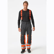 Helly Hansen 71490 Alna 2.0 Hi-Vis Waterproof Winter Insulated Bib & Brace Trouser Pant - WATERPROOF TROUSERS