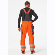 Helly Hansen 71491 Alna 2.0 Hi-Vis Winter Insulated Waterproof Construction Bib Pant Trouser - WATERPROOF TROUSERS