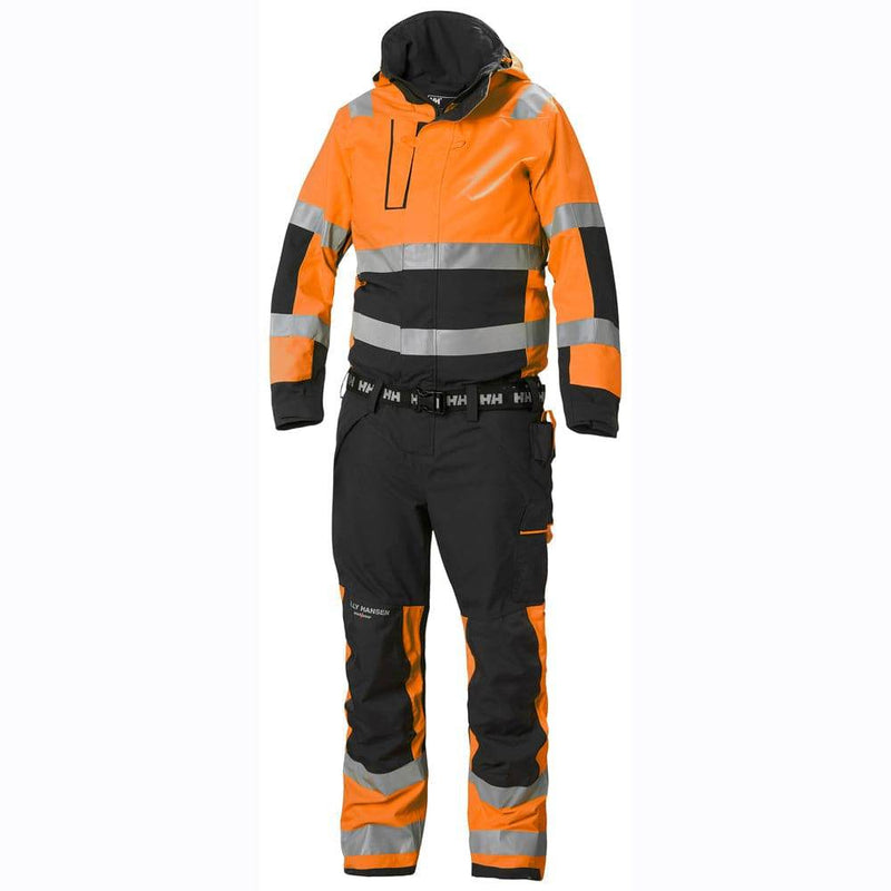 Helly Hansen 71695 Alna 2.0 Hi-Vis Waterproof Shell Suit Coverall - WATERPROOF JACKETS & SUITS