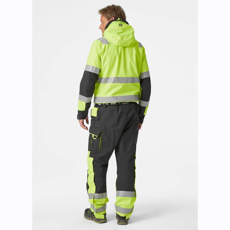 Helly Hansen 71695 Alna 2.0 Hi-Vis Waterproof Shell Suit Coverall - WATERPROOF JACKETS & SUITS