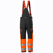 Helly Hansen 71492 Alna 2.0 Hi-Vis Waterproof Shell Bib & Brace Pant - WATERPROOF TROUSERS