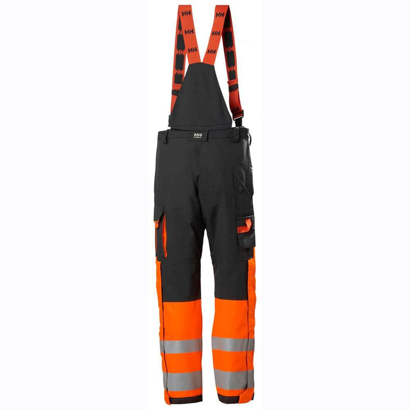 Helly Hansen 71492 Alna 2.0 Hi-Vis Waterproof Shell Bib & Brace Pant - WATERPROOF TROUSERS